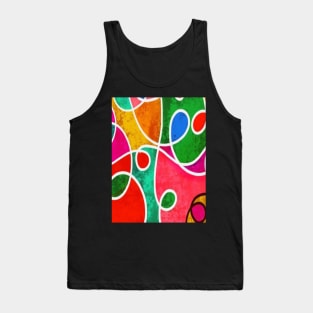 Multicolor Zigzag Tank Top